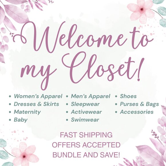 Welcome to my Closet! Happy Poshing! - Picture 1 of 1